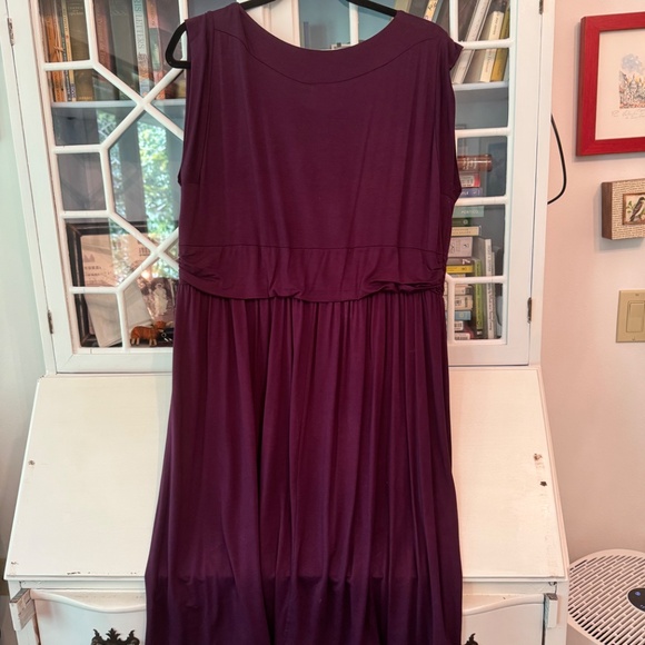Modcloth Gilli dress 1X Gilli dress plum - Picture 3 of 6